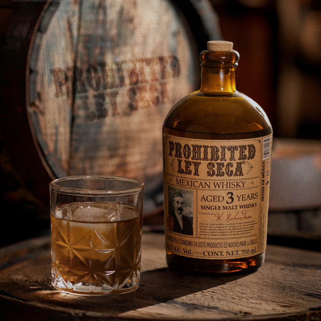 WHISKY PROHIBITED LEY SECA 750ML