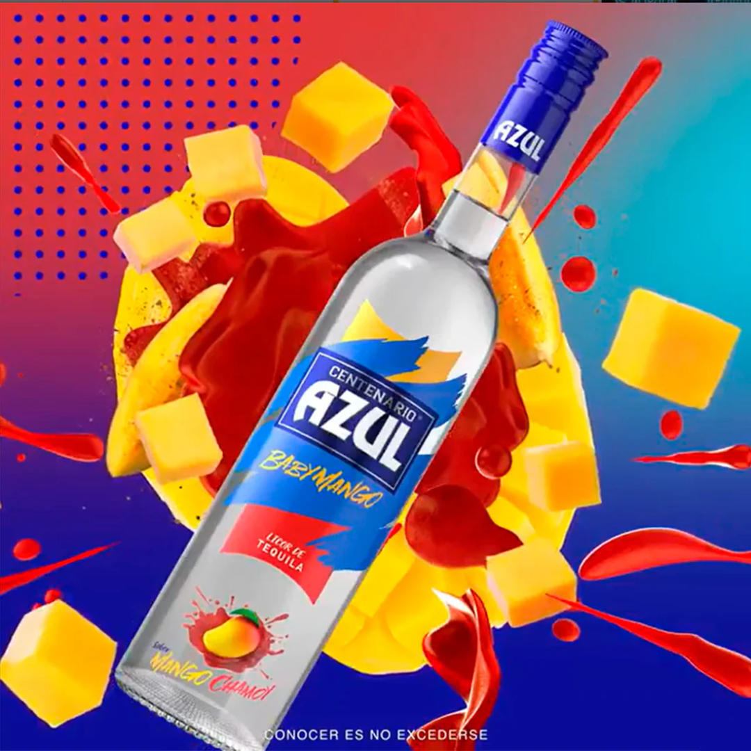 TEQUILA GRAN CENTENARIO AZUL BABY MANGO 700ML