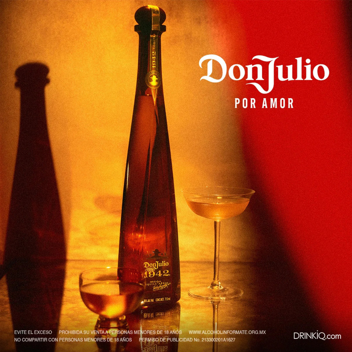 TEQUILA DON JULIO 1942 AÑEJO 750ML