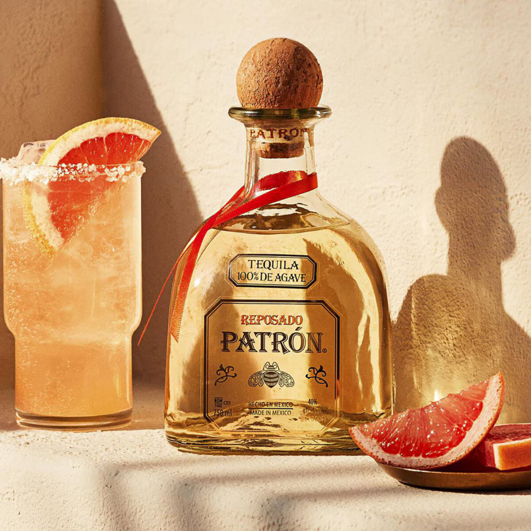 TEQUILA PATRÓN REPOSADO 750ML