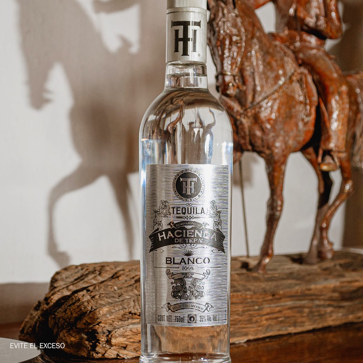 TEQUILA HACIENDA DE TEPA BLANCO 750ML