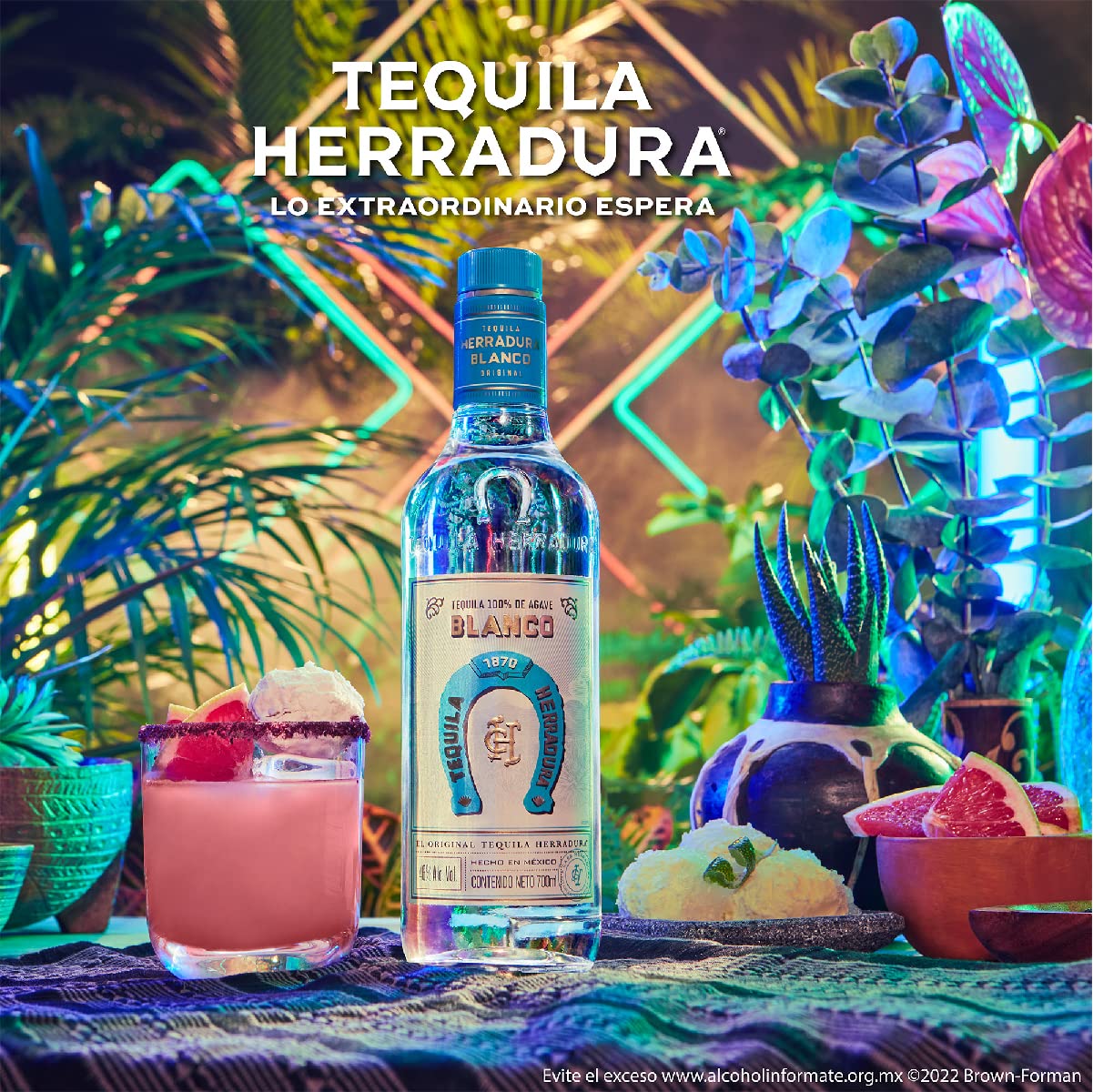 TEQUILA HERRADURA BLANCO 700ML