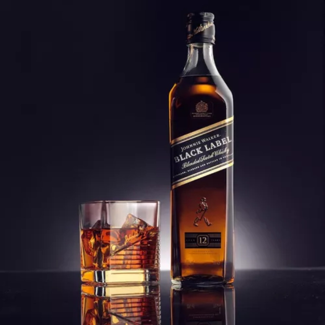 WHISKY JOHNNIE WALKER BLACK LABEL 750 ML