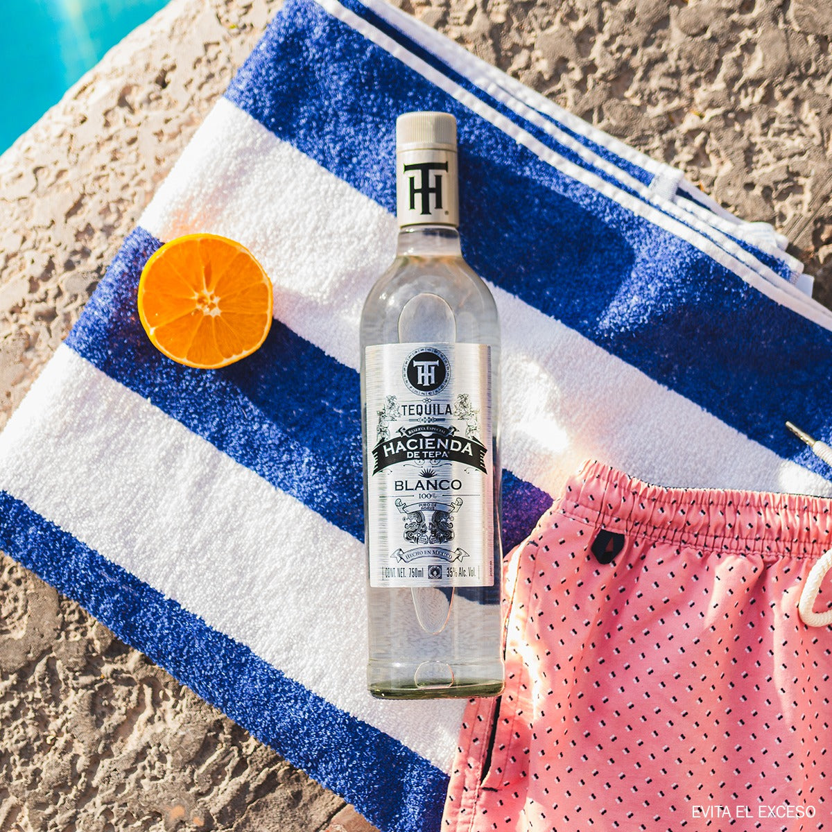 TEQUILA HACIENDA DE TEPA BLANCO 750ML