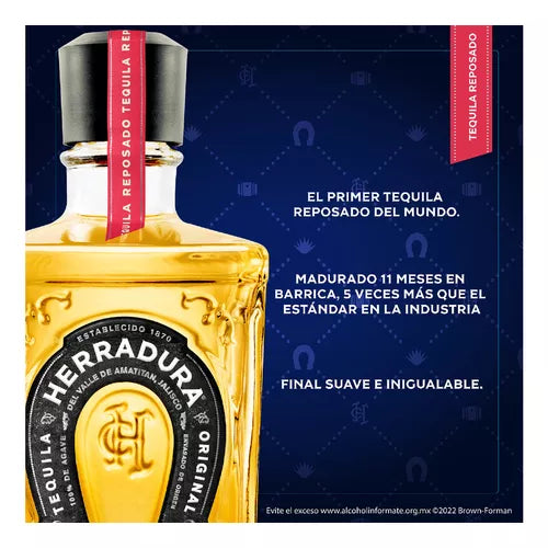 TEQUILA HERRADURA REPOSADO 700ML