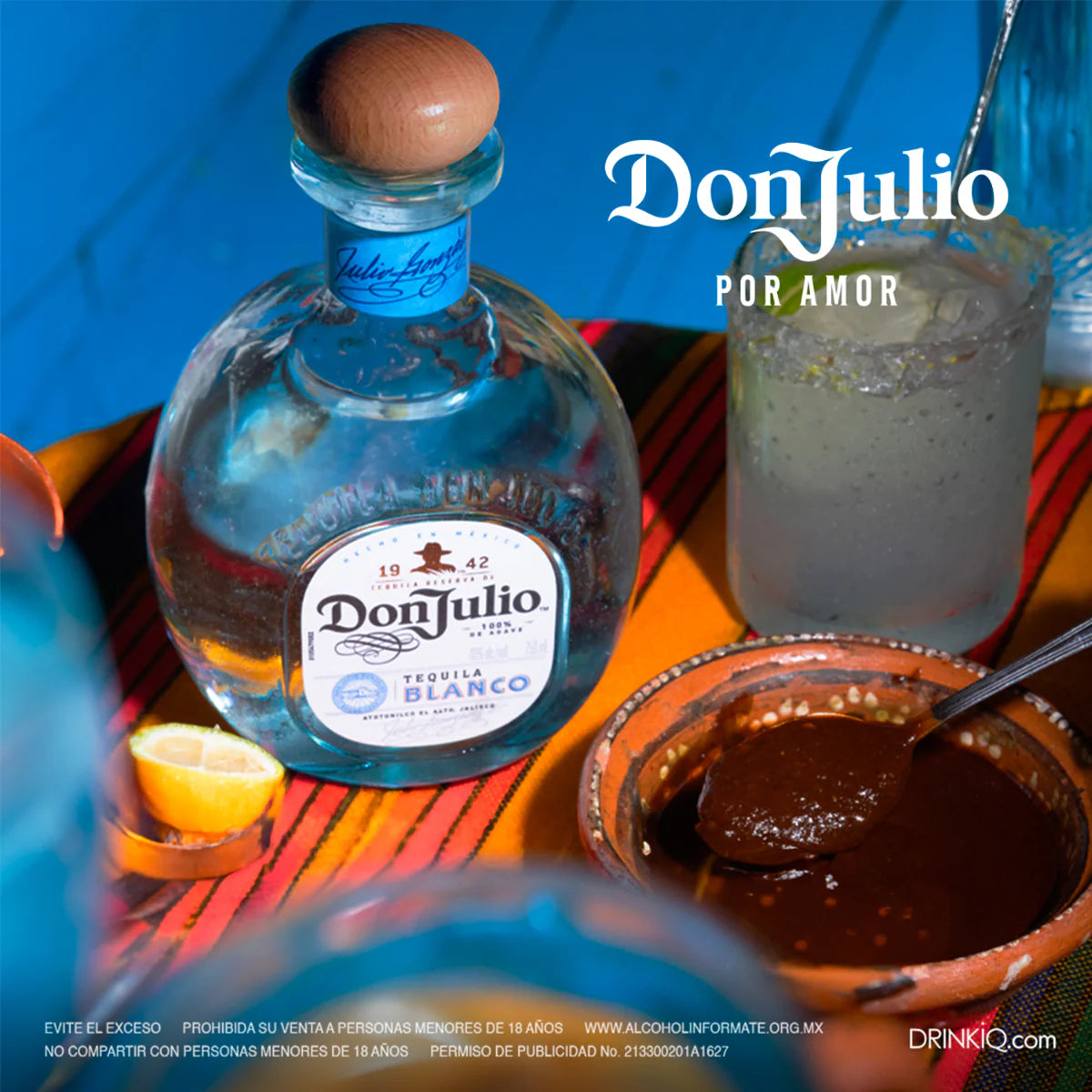 TEQUILA DON JULIO BLANCO 700 ML