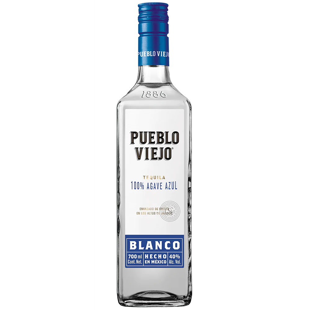 TEQUILA PUEBLO VIEJO BLANCO 700ML