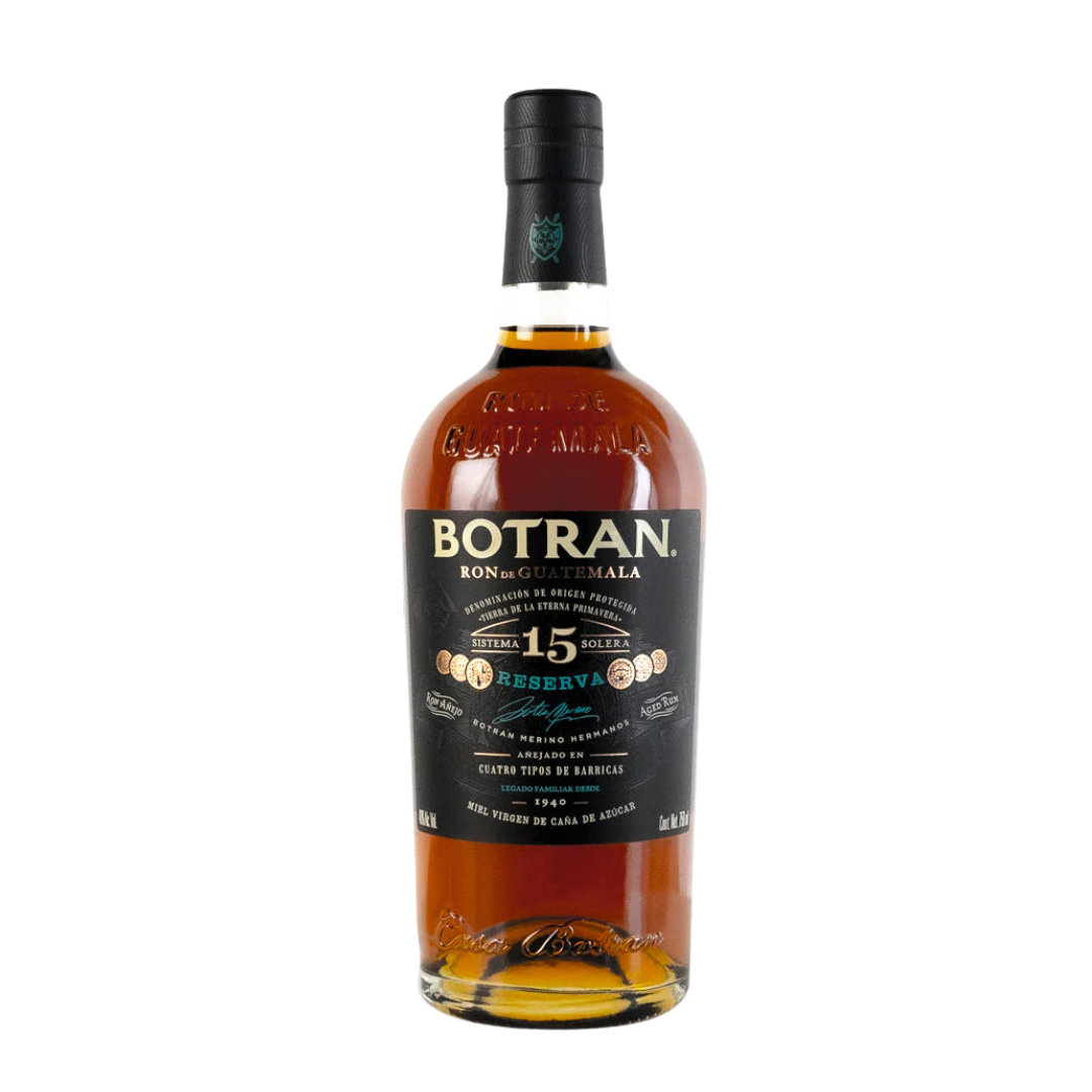 RON BOTRAN RESERVA 15 AÑOS 750ML