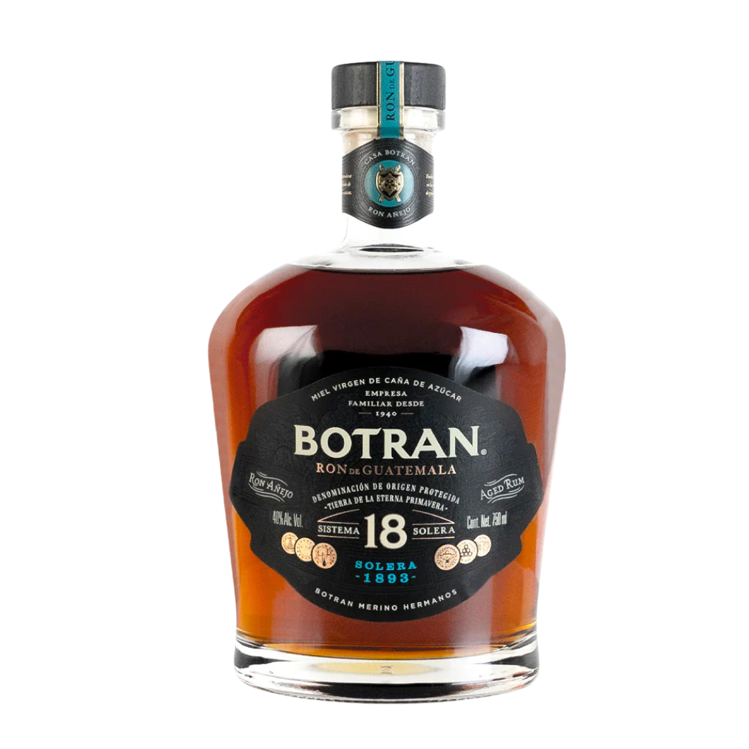 RON BOTRAN SOLERA GRAN RESERVA 18 AÑOS 750ML