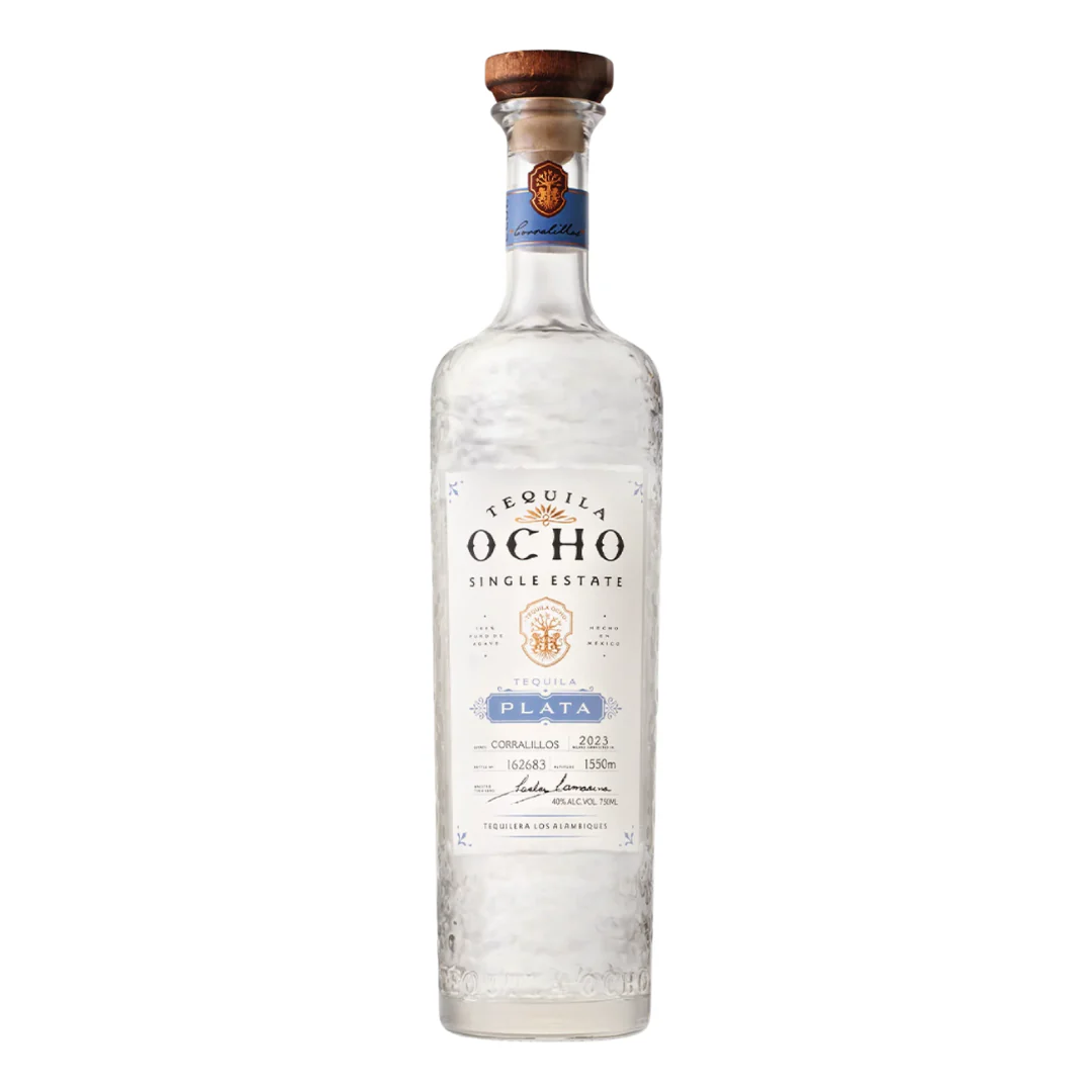 TEQUILA NO. OCHO PLATA 750 ML