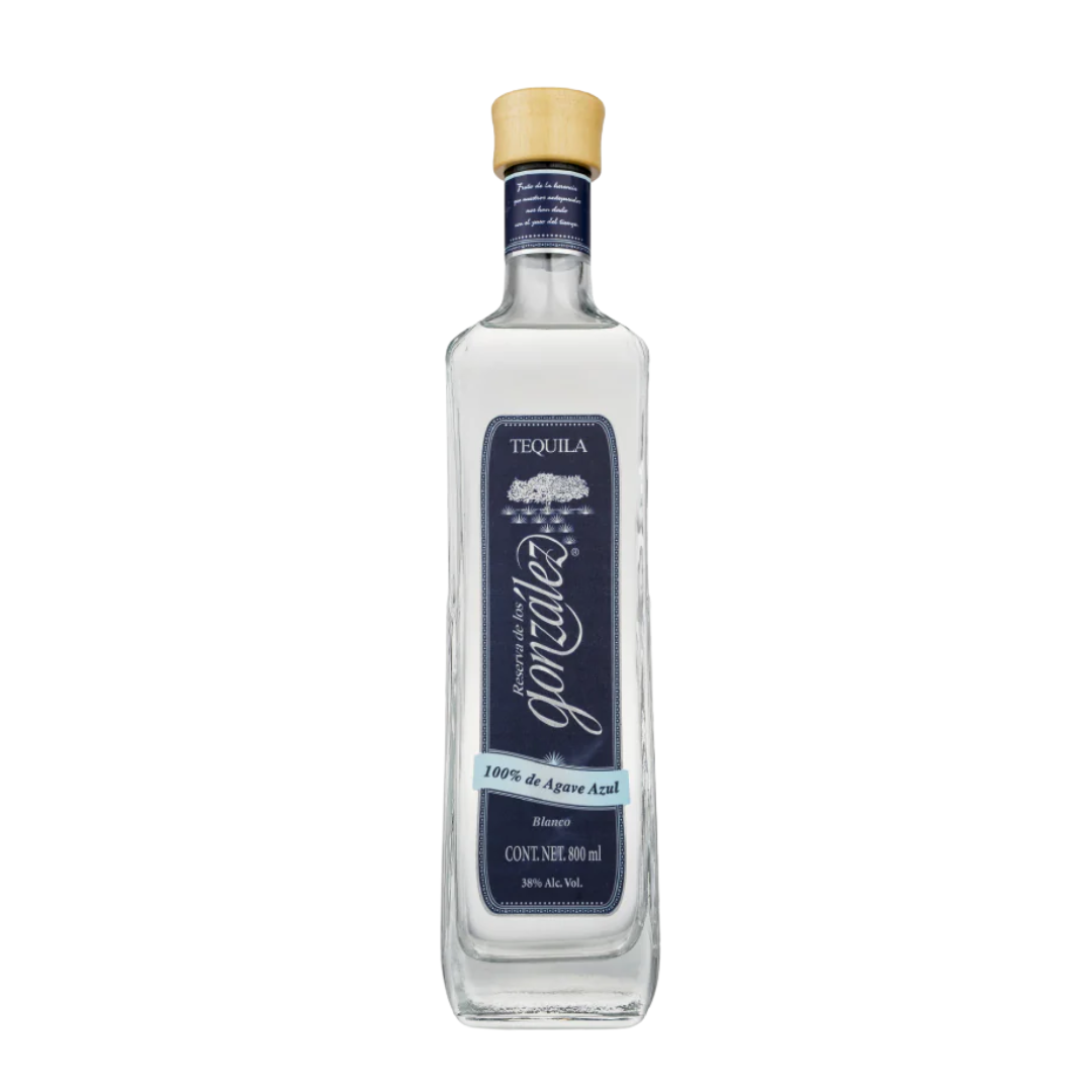 TEQUILA RESERVA DE LOS GONZALEZ BLANCO 800ML