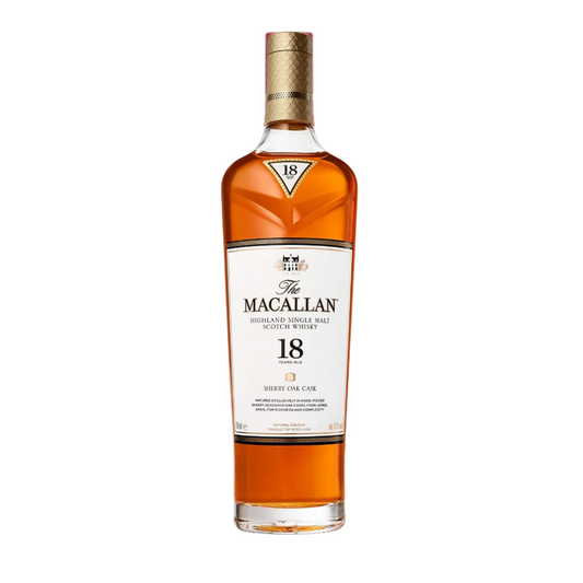 WHISKY THE MACALLAN 18 SHERRY OAK 700ML