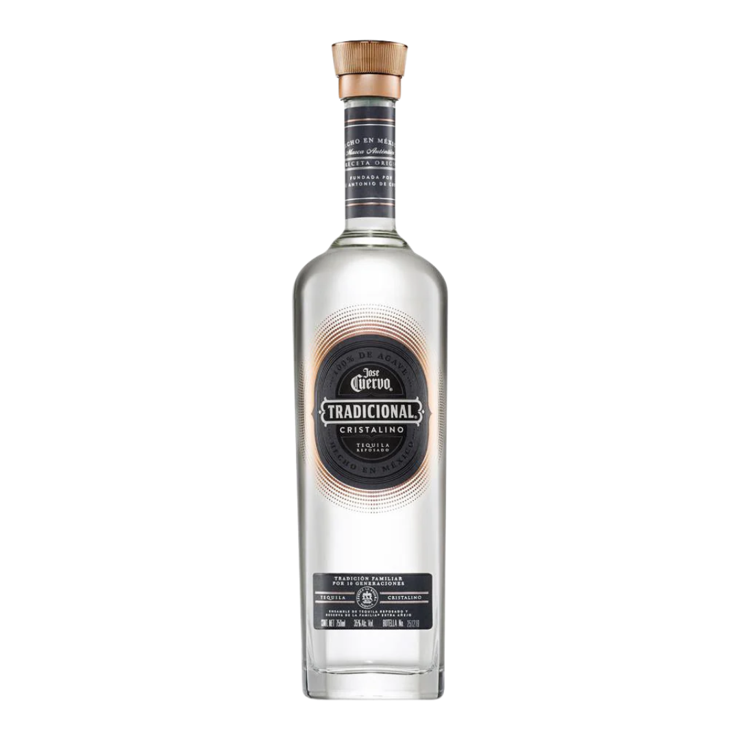 TEQUILA TRADICIONAL REPOSADO CRISTALINO 750ML