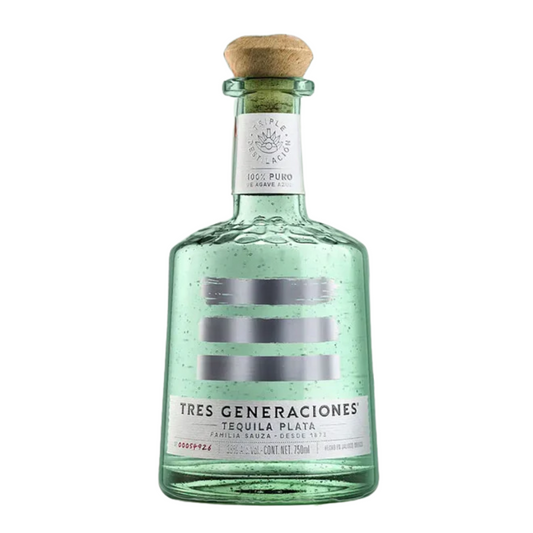 TEQUILA 3 GENERACIONES PLATA 750ML