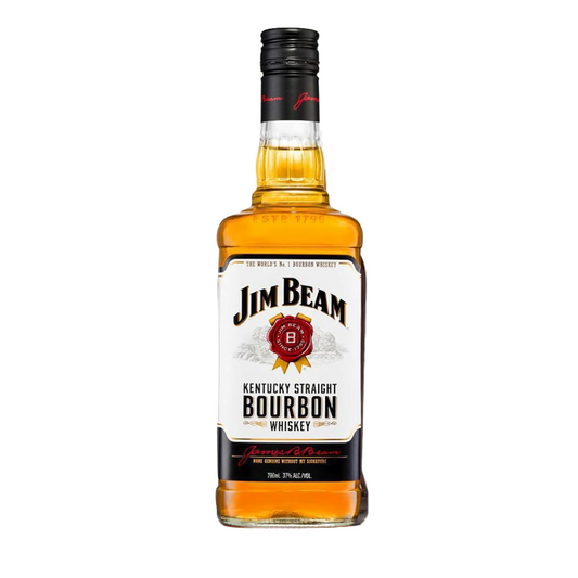 WHISKY JIM BEAM 4 AÑOS ETIQUETA BLANCA 700ML