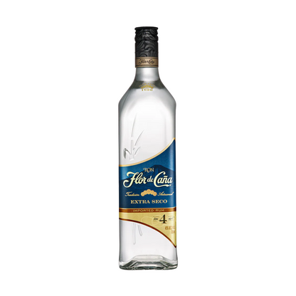 RON FLOR DE CAÑA BLANCO EXTRA DRY 4 AÑOS 750ML
