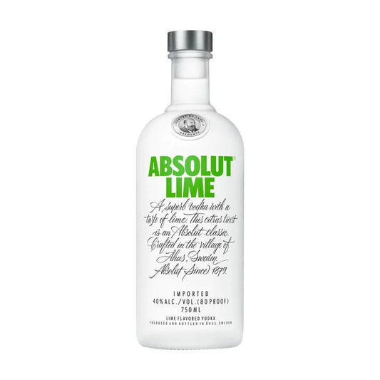 VODKA ABSOLUT LIME 750ML