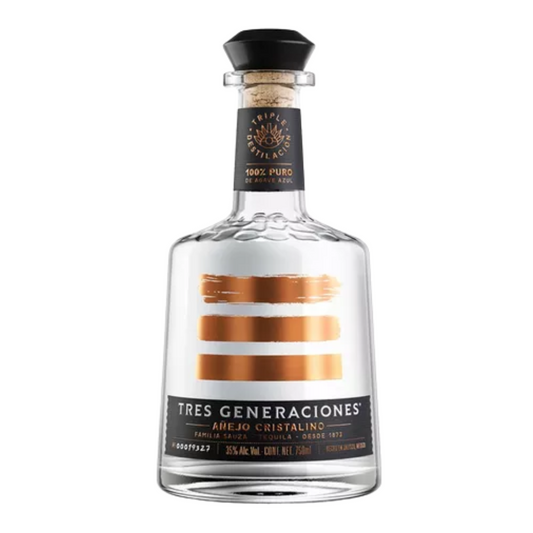 TEQUILA 3 GENERACIONES CRISTALINO 750ML