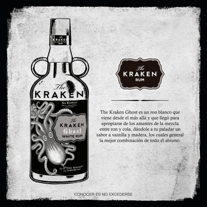 RON KRAKEN  GHOST WHITE 750ML