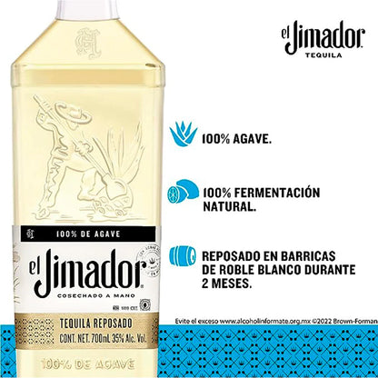 TEQUILA JIMADOR REPOSADO 700ML