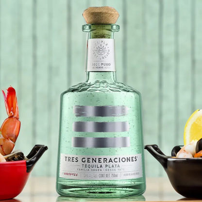 TEQUILA 3 GENERACIONES PLATA 750ML