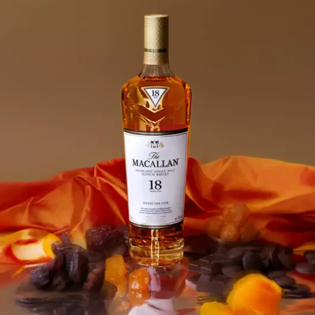 WHISKY THE MACALLAN 18 SHERRY OAK 700ML