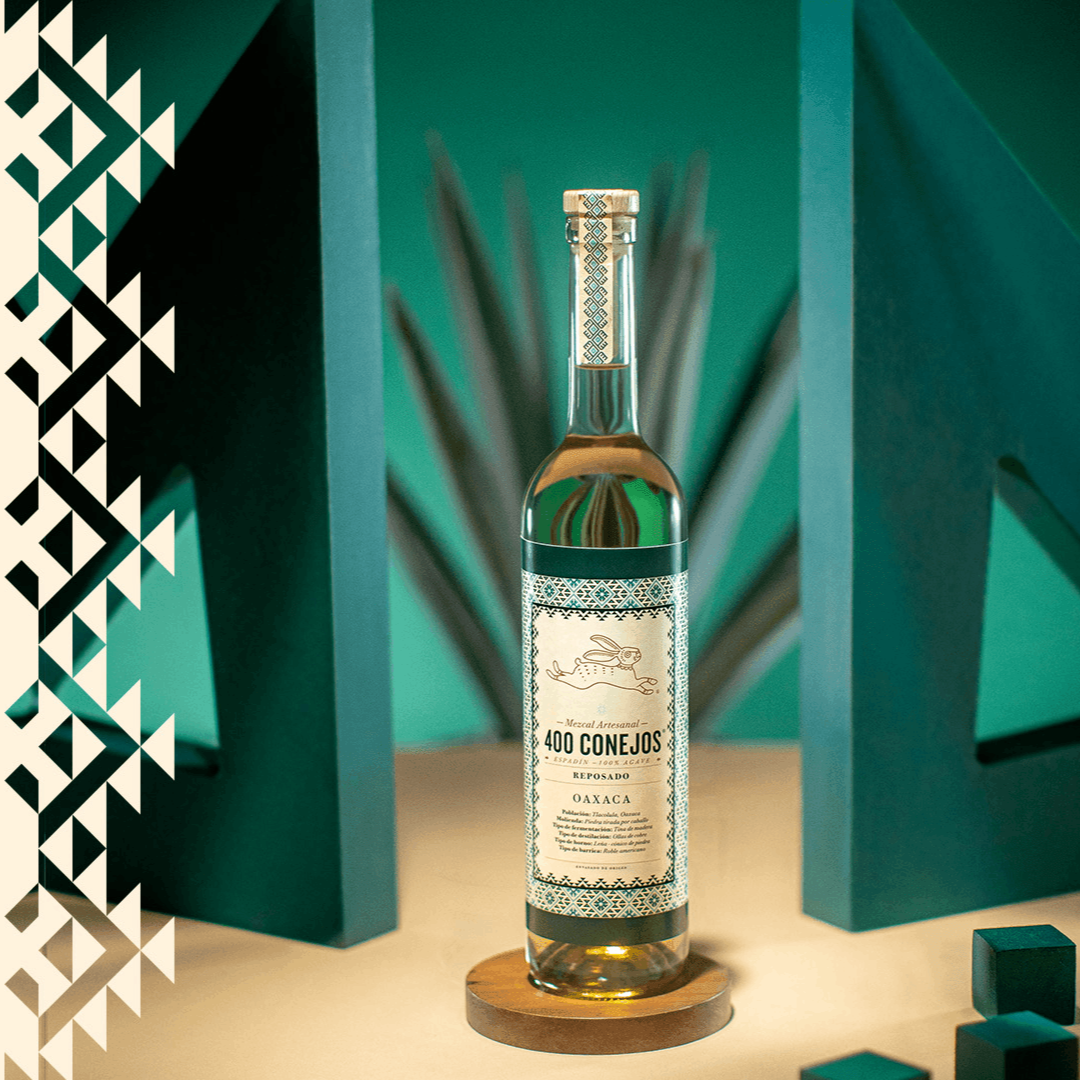 MEZCAL 400 CONEJOS REPOSADO 750ML