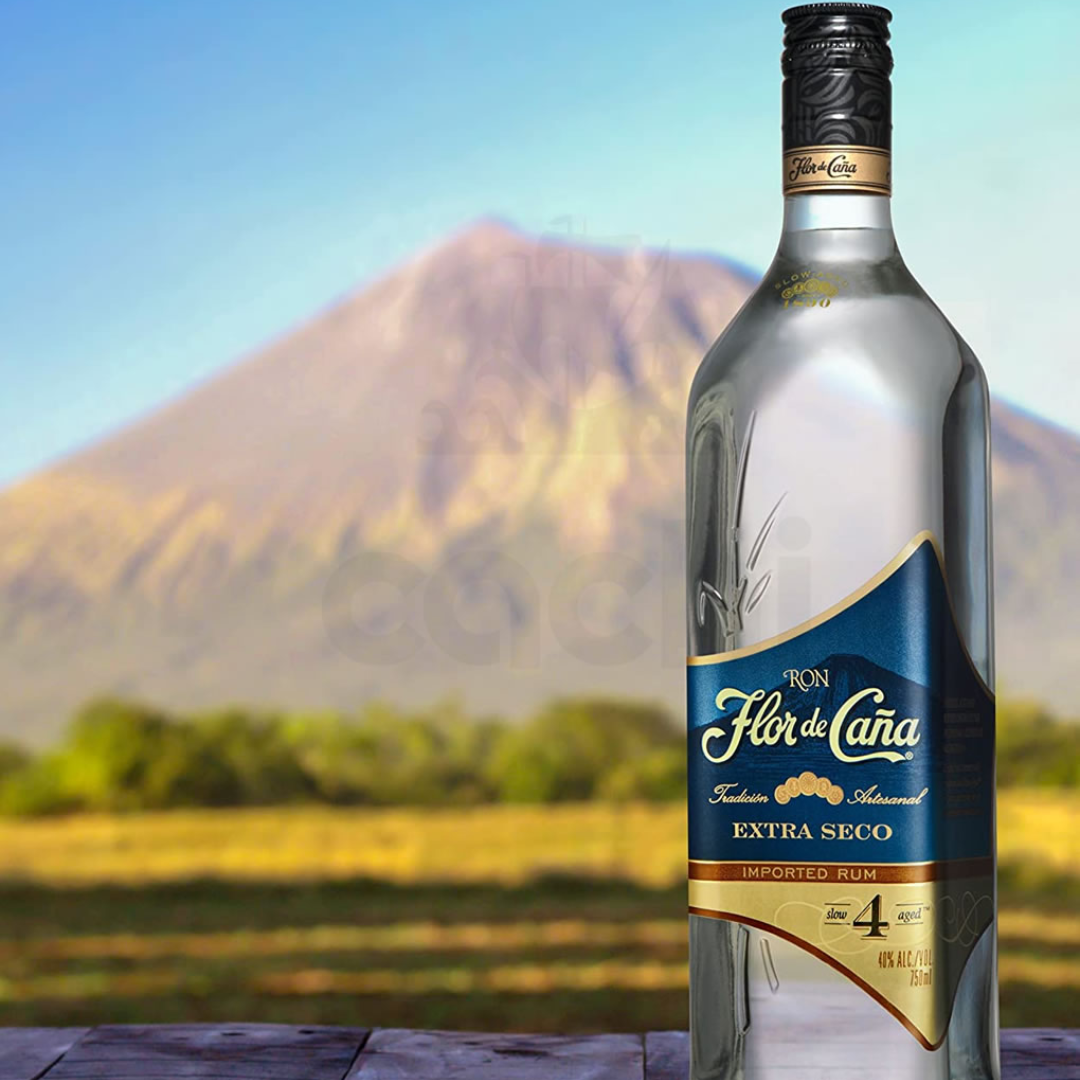RON FLOR DE CAÑA BLANCO EXTRA DRY 4 AÑOS 750ML