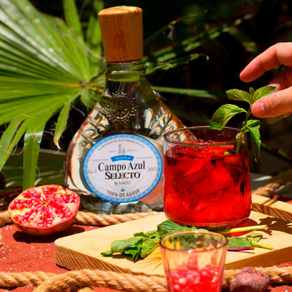 TEQUILA CAMPO AZUL SELECTO BLANCO 750ML