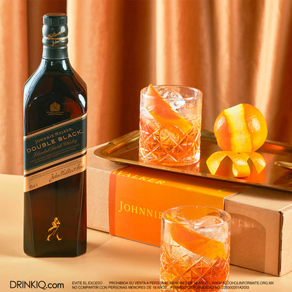 WHISKY JOHNNIE WALKER DOUBLE BLACK 750ML