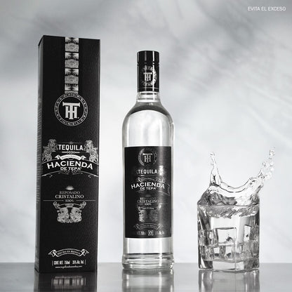 TEQUILA HACIENDA DE TEPA CRISTALINO 750ML