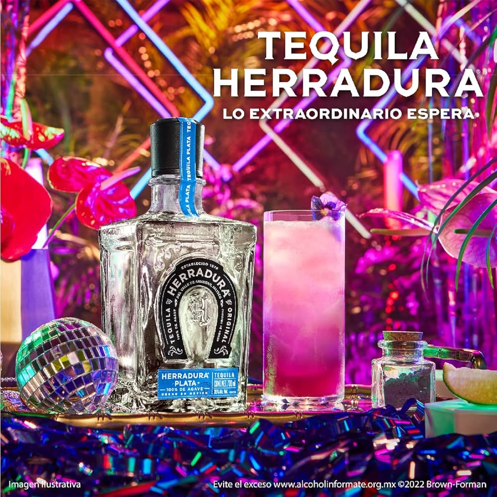 TEQUILA HERRADURA PLATA 700ML