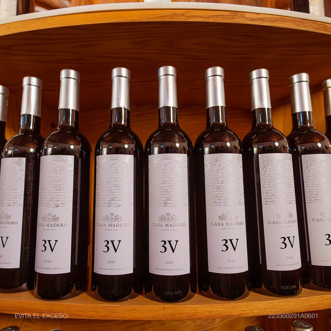 VINO TINTO CASA MADERO 3V 750 ML