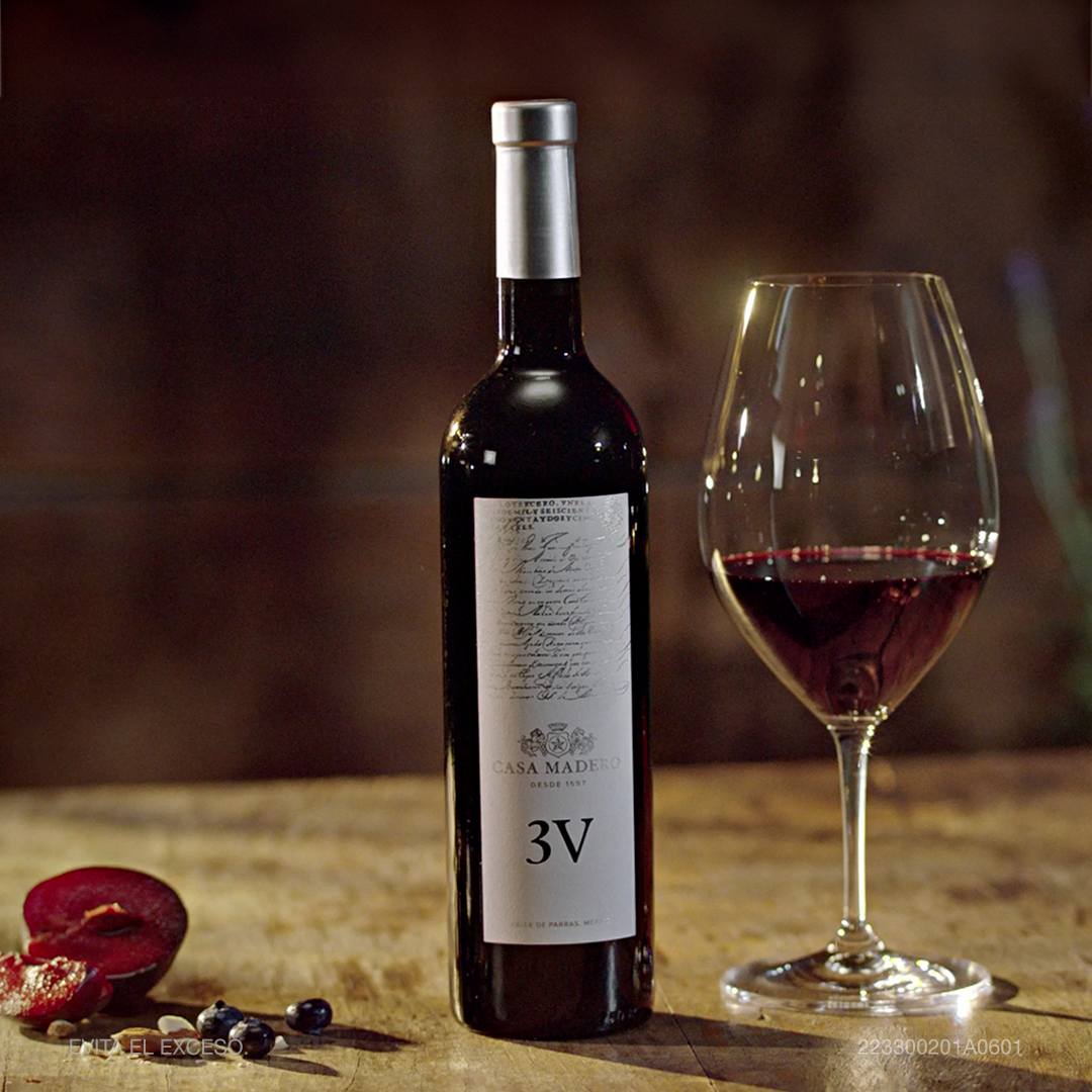 VINO TINTO CASA MADERO 3V 750 ML