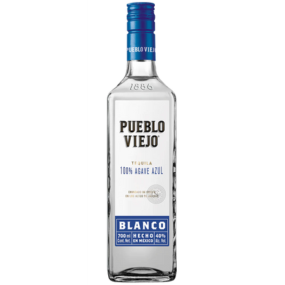 TEQUILA PUEBLO VIEJO BLANCO 700ML