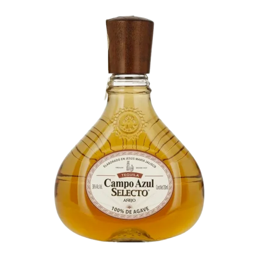 TEQUILA CAMPO AZUL SELECTO AÑEJO 750ML