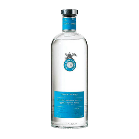 TEQUILA CASA DRAGONES BLANCO 750ML